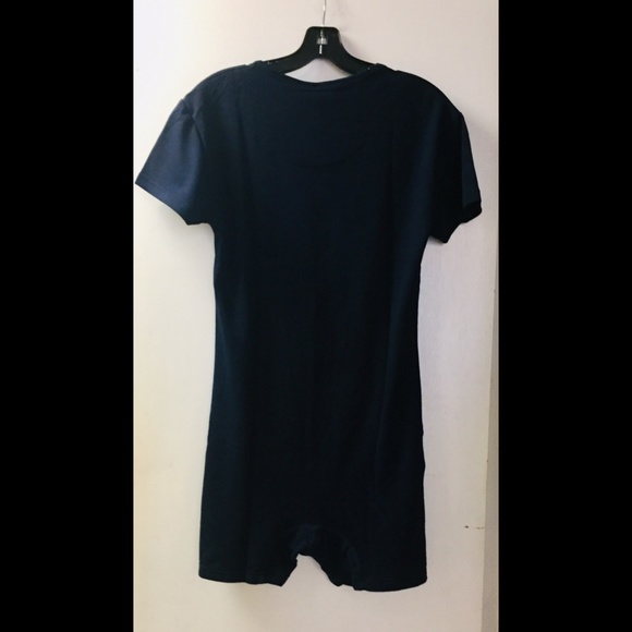 🌟 Navy Short Sleeve Pyjama Onesie - Picture 3 of 4